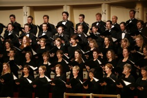 The Chicago Symphony Chorus performing in Ravel's Daphnis and Chloe (conducted by Bernard Haitink) on November 8, 2007 (Todd Rosenberg photo)