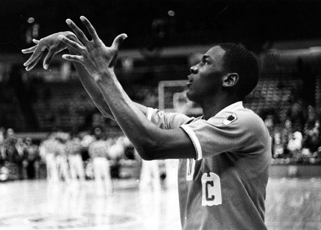 Michael Jordan led the Carolina Tar Heels to a national championship in 1982. | Photo: UNC Athletic Communications