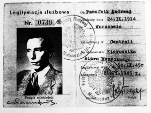 Passport of Andrzej Panufnik, from the mid-’40s.