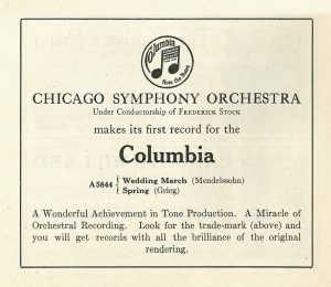 Program book advertisement, October 13 and 14, 1916