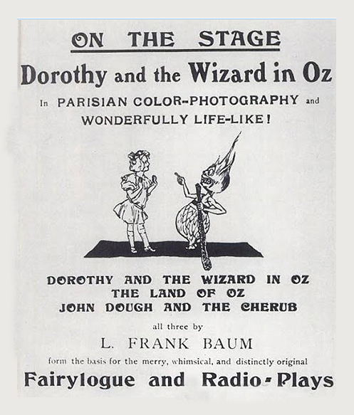 The bottom half of Orchestra Hall's doubleheader on Oct. 2, 1908 was L. Frank Baum’s "Fairylogue and Radio-Plays."