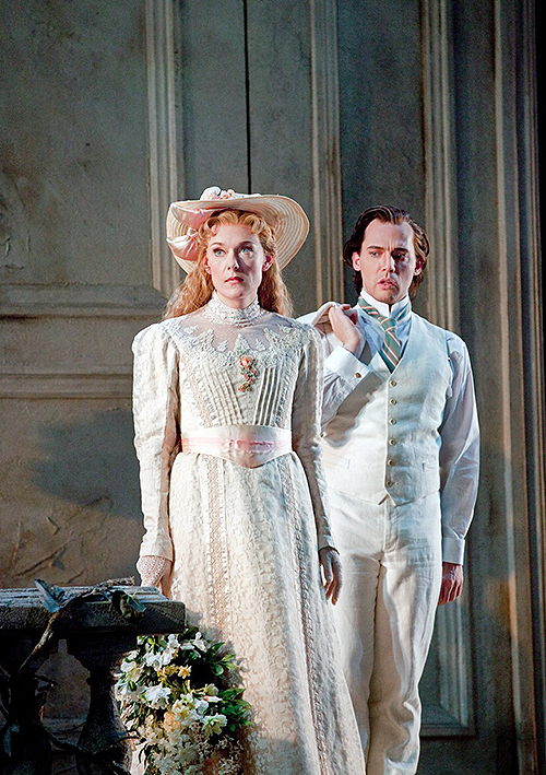 Magdalena Kožená and Stéphane Degout in Debussy's Pelléas et Mélisande at the Metropolitan Opera in 2010. | Photo by Ken Howard