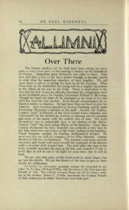 The Minerval, Vol. VII, No. 1; October 15, 1918 DePaul University Publications DePaul University Archives