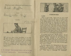 Where Do We Go From Here? This is the Real Dope, By William Brown Meloney, U.S. War Department, 1919 SpC.355.50973 M528W1919 DePaul University Special Collections and Archives