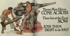 United States Navy recruitment poster, ca. 1917 Wake up, America!: World War I and the American Poster Walton Rawls, 1988 940.3 R258W