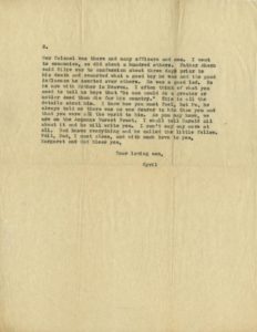 Letter, Cyril Ward to Albert J. Ward, 1918 Vincentian Personnel Files, Ferdinand Ward DeAndreis-Rosati Memorial Archives