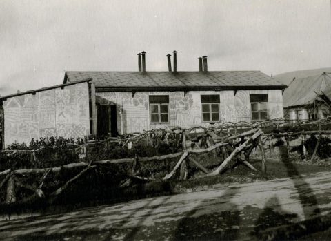 Cook House with Chinese Camouflage