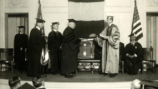Honorary Degree Ceremony, 1922
